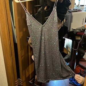 Brand new lavender sequin VS dress